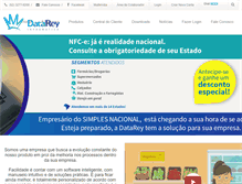 Tablet Screenshot of datarey.com.br